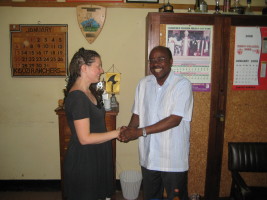 Meeting with the headmaster
