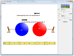 Gravidade Screenshot Lab Força