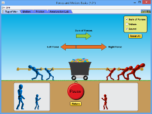 http://phet.colorado.edu/sims/forces-and-motion-basics/forces-and-motion-basics-screenshot.png