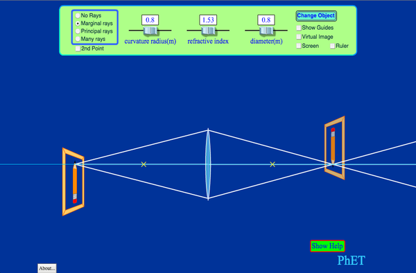 Geometric Optics screenshot.