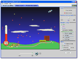 Screenshot do Efeito Estufa