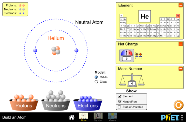 Build an Atom screenshot.