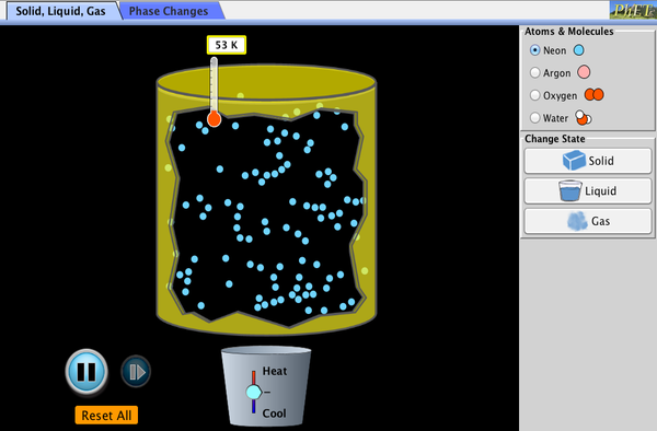 States of Matter: Basics screenshot