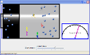 Screenshot of the simulation واتاژ باتری