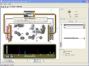 Screenshot of the simulation Lâmpadas de neônio e outras lâmpadas de descarga