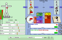 Screenshot of the simulation Comer & Exercitar-se