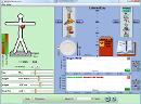 Screenshot of the simulation Διατροφή & Άσκηση