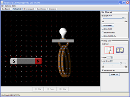 Screenshot of the simulation Laboratório de Eletromagnetismo de Faraday