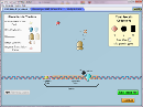 Screenshot of the simulation بیان ژن - مبانی
