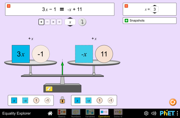 Basic Algebra Worksheets