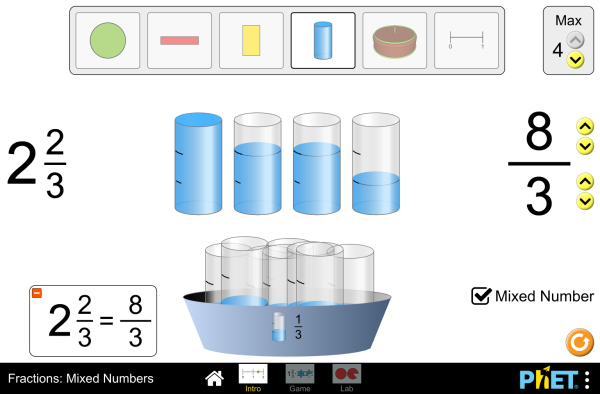 Fractions: Mixed Numbers