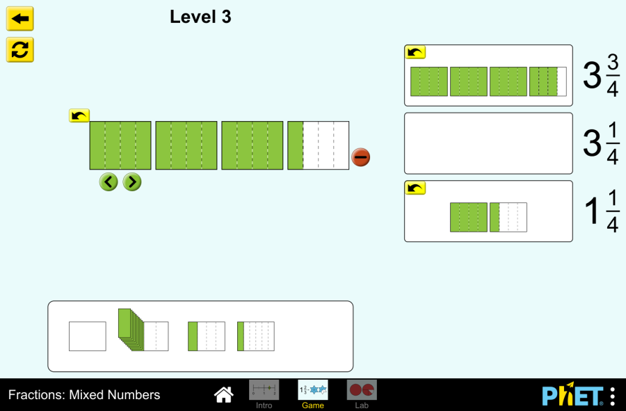 Fractions: Mixed Numbers - Fractions | Equivalent Fractions | Mixed ...