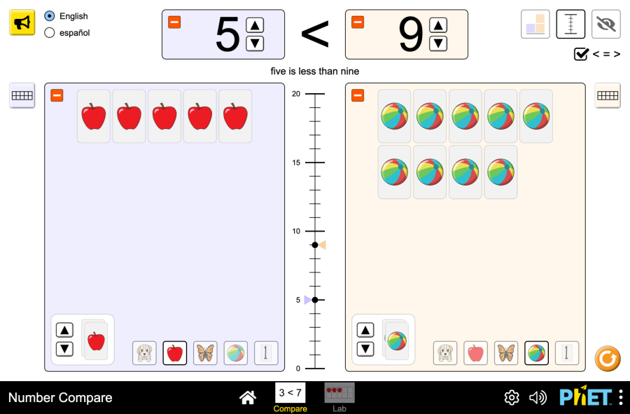 Screenshot of the simulation Area Builder