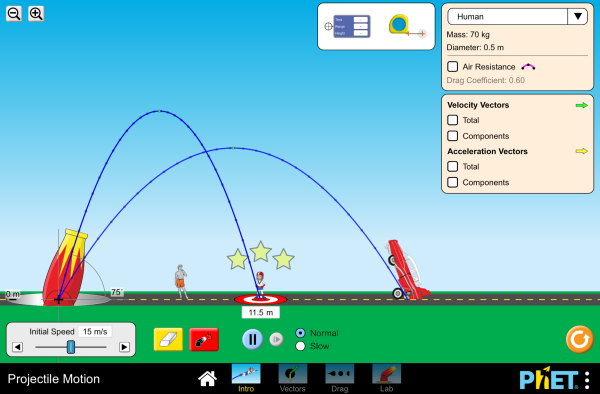 projectile motion