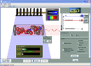 Screenshot of the simulation لیزر