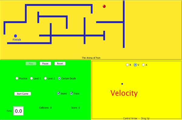 Maze Game Position Velocity Acceleration Phet Interactive Hot Sex Picture