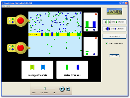 Screenshot of the simulation کانال های غشاء