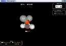 Screenshot of the simulation شکل های مولکول