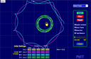 Screenshot of the simulation Meu Sistema Solar