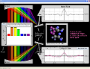 Screenshot of the simulation اپتیکال کنترل کوانتومی