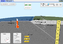 Screenshot of the simulation زمین ساخت ورقه ای