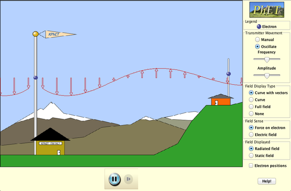 electromagnetic wave animation