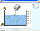Screenshot of the simulation Άλατα & Διαλυτότητα