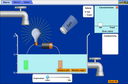 Screenshot of the simulation Solutions de sucre et de sel